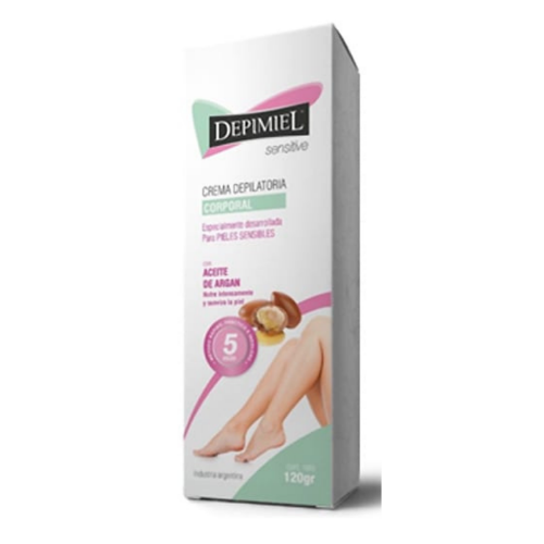 Crema Dep. p/Cuerpo Sensitive x120g | DEPIMIEL